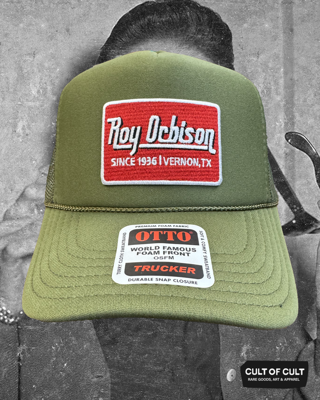 Roy Orbison Patch Trucker Hat