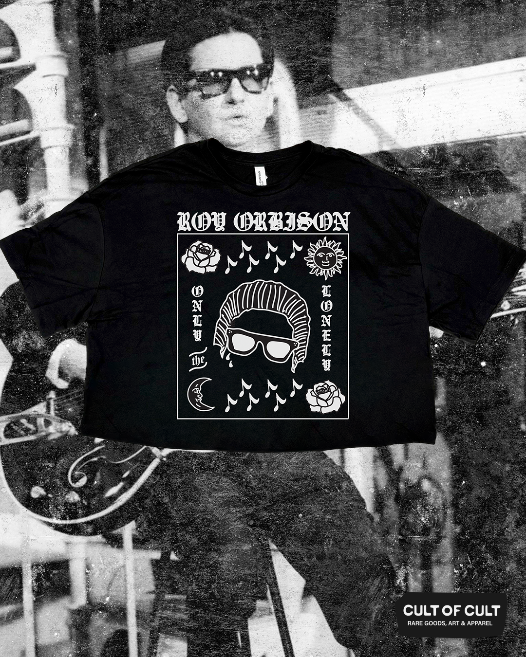Roy Orbison Only the Lonely Crop Top