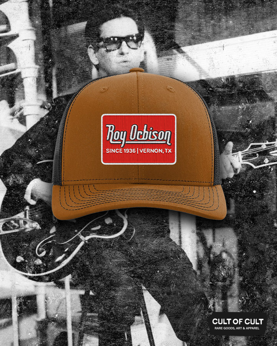 Roy Orbison Patch Trucker Hat