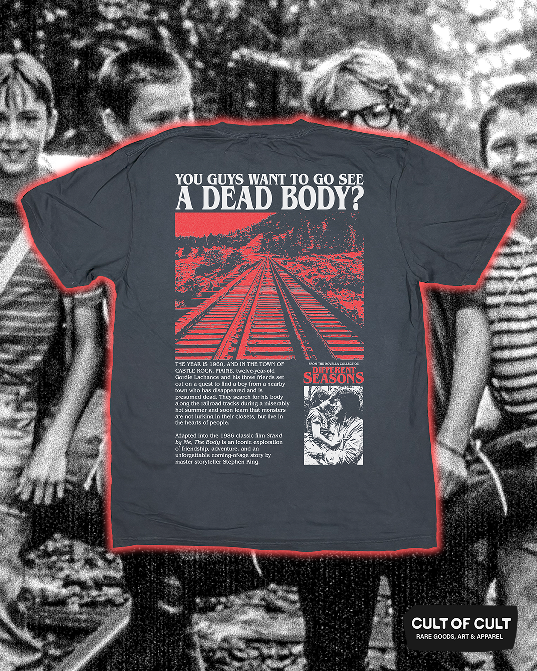*SECRET DROP* Stand By Me 1986 The Body T-Shirt
