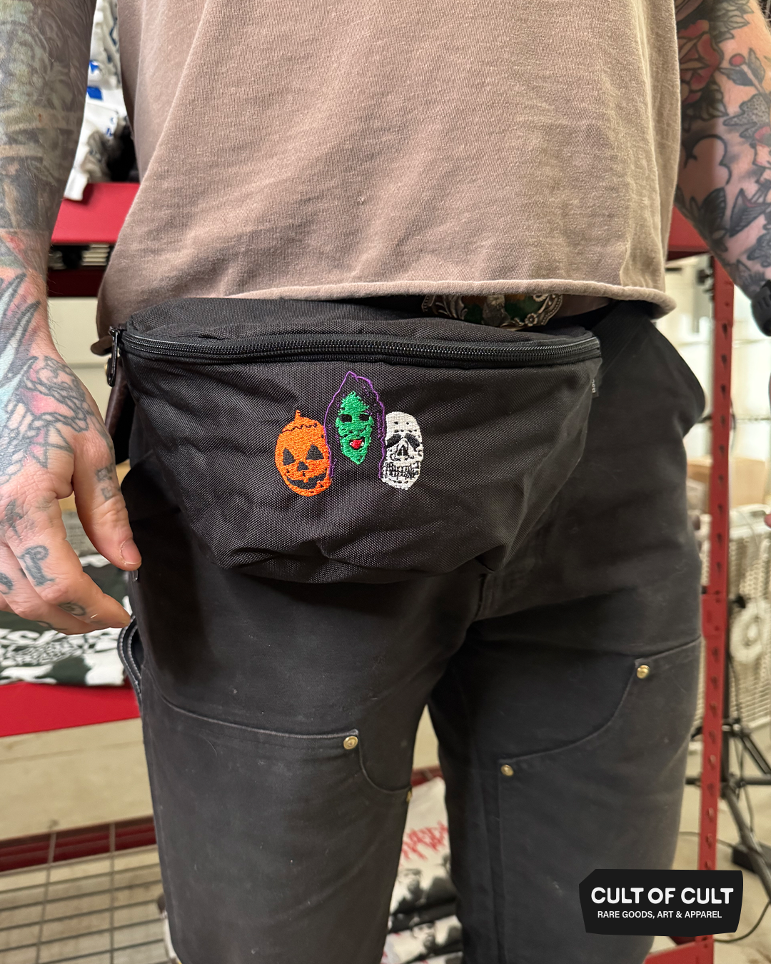 Halloween 3 Silver Shamrock Fanny Pack