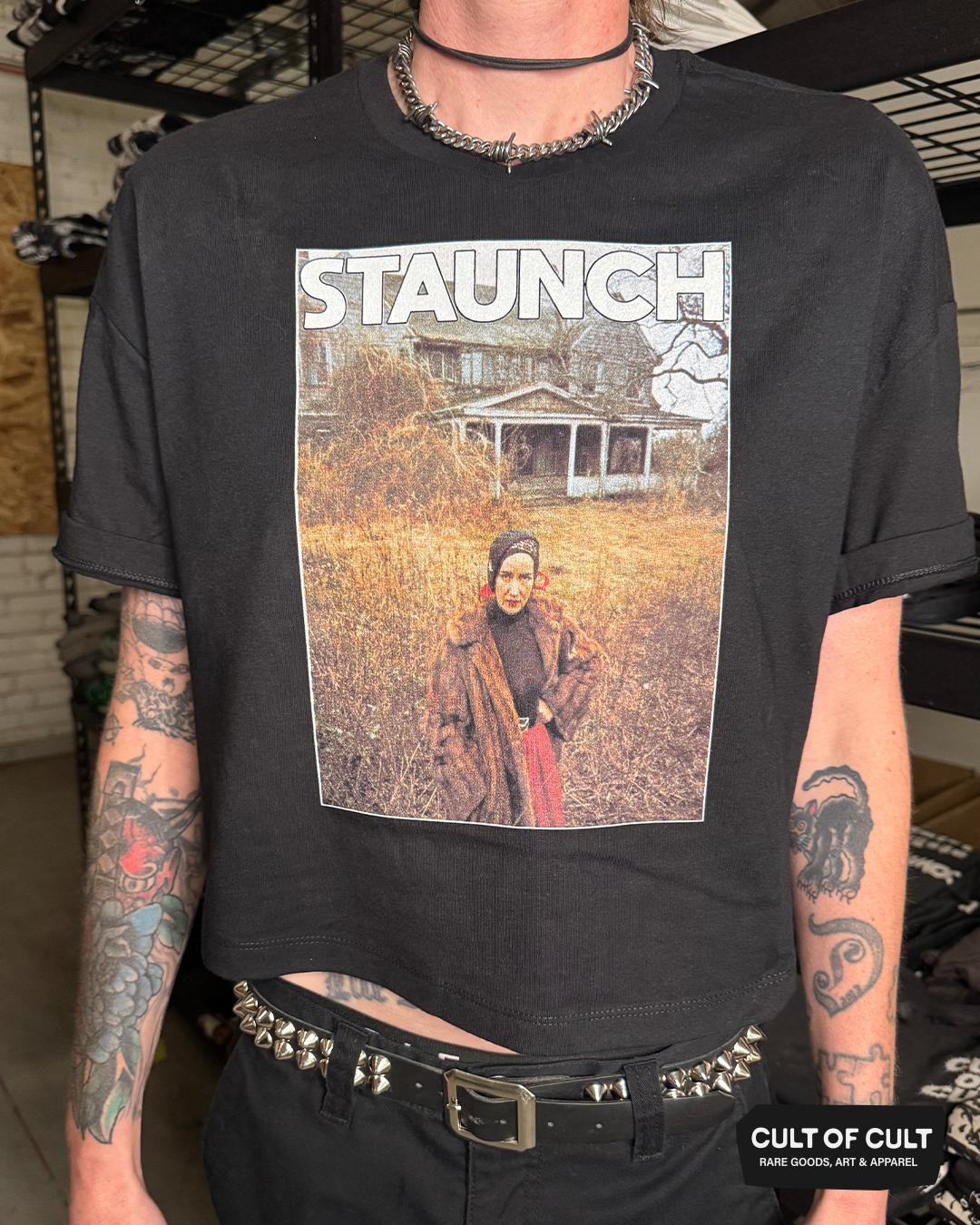 Staunch Character Crop Top