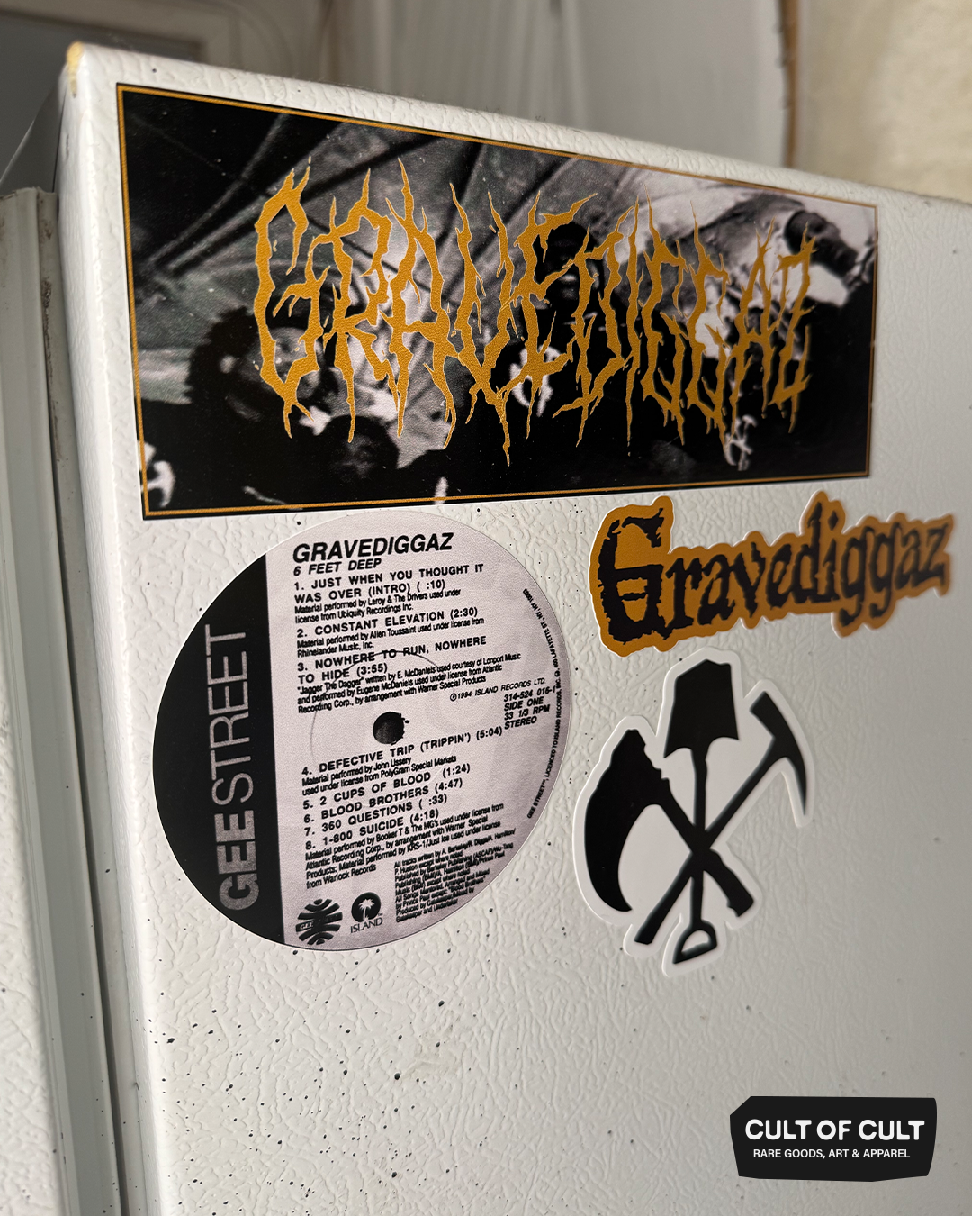 Gravediggaz Stickers