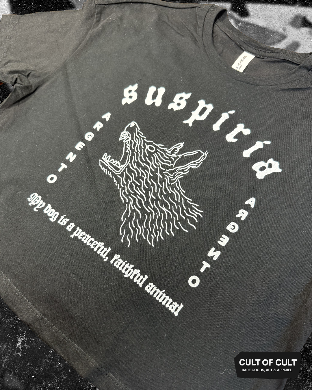 Suspiria 1977 Dog Crop Top