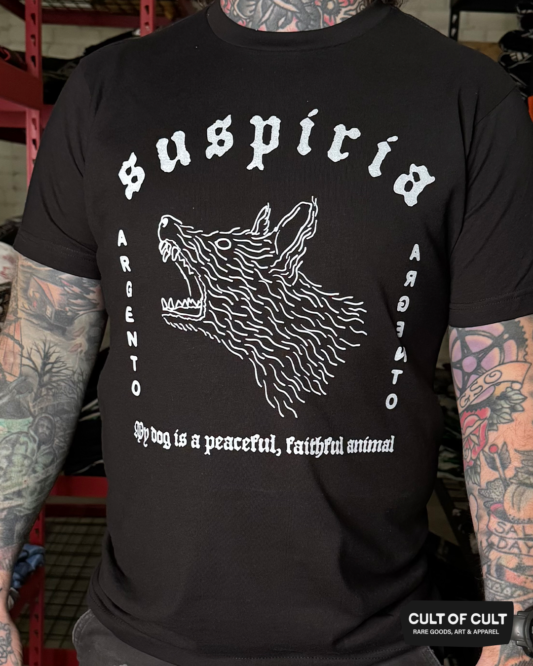 Suspiria 1977 Dog T-Shirt