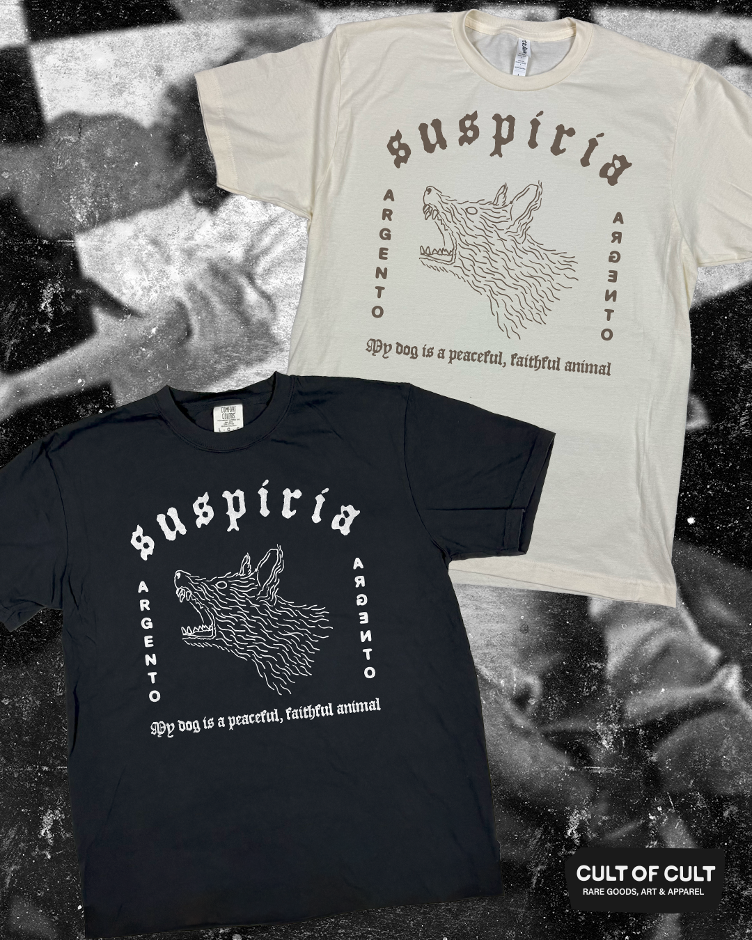 Suspiria 1977 Dog T-Shirt