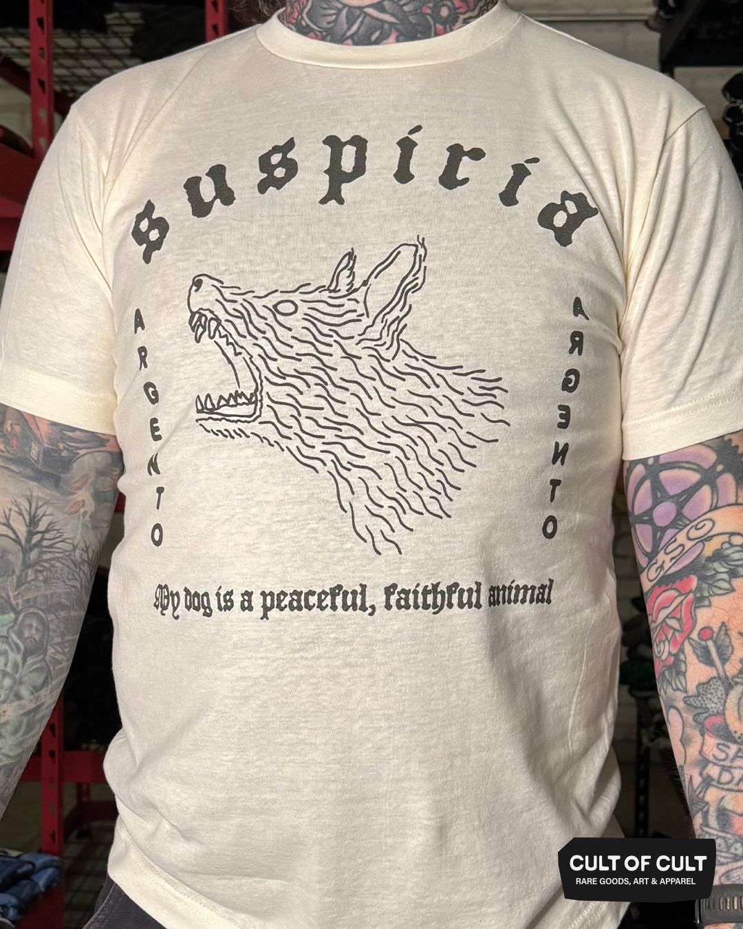 Suspiria 1977 Dog T-Shirt