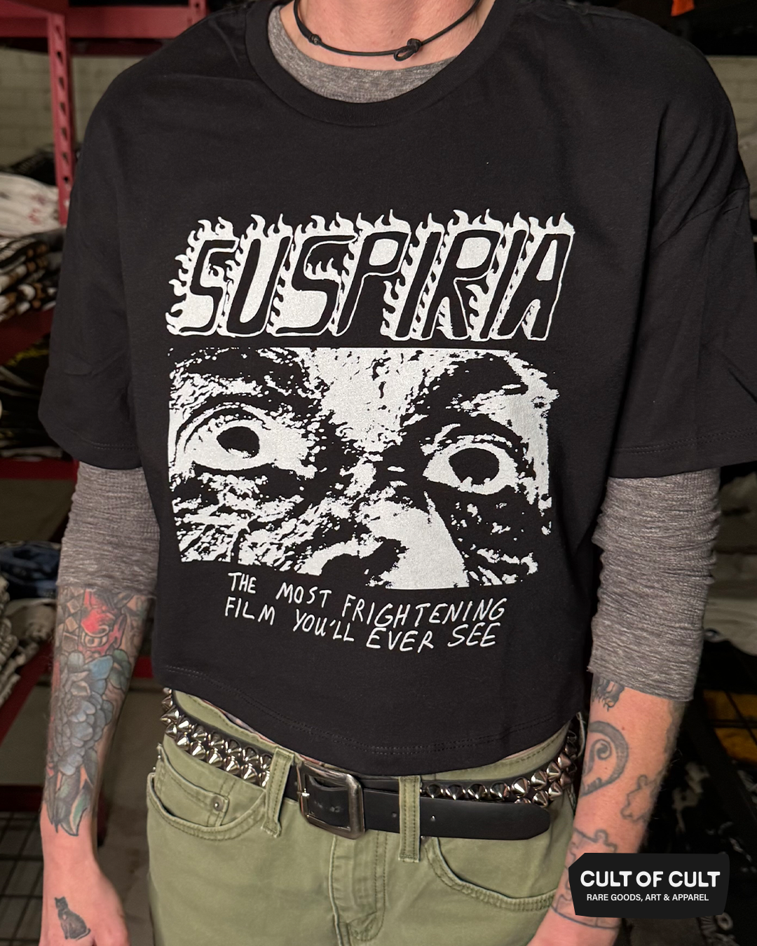 Suspiria 1977 Frightening Crop Top