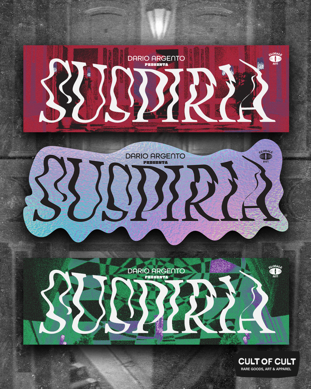 Suspiria 1977 Stickers