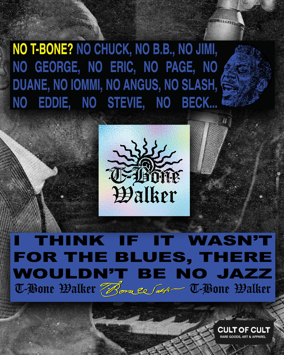 T-Bone Walker Stickers