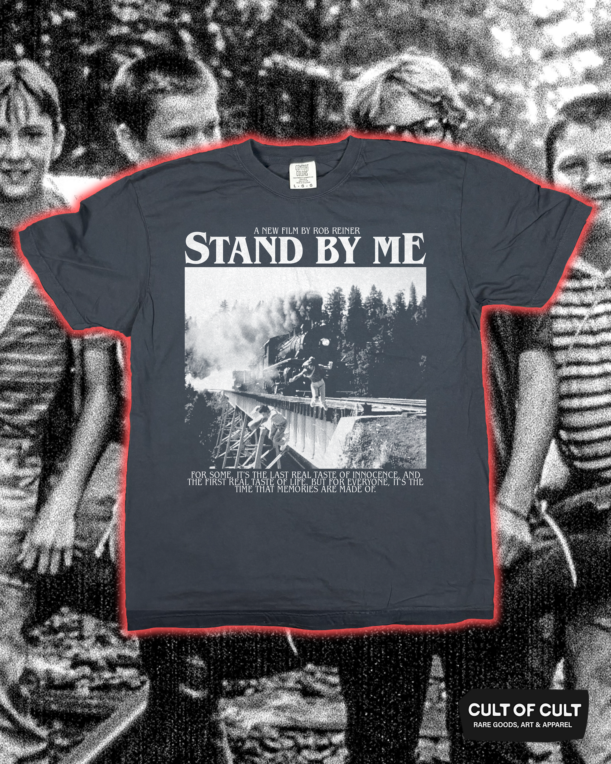 *SECRET DROP* Stand By Me 1986 Train T-Shirt