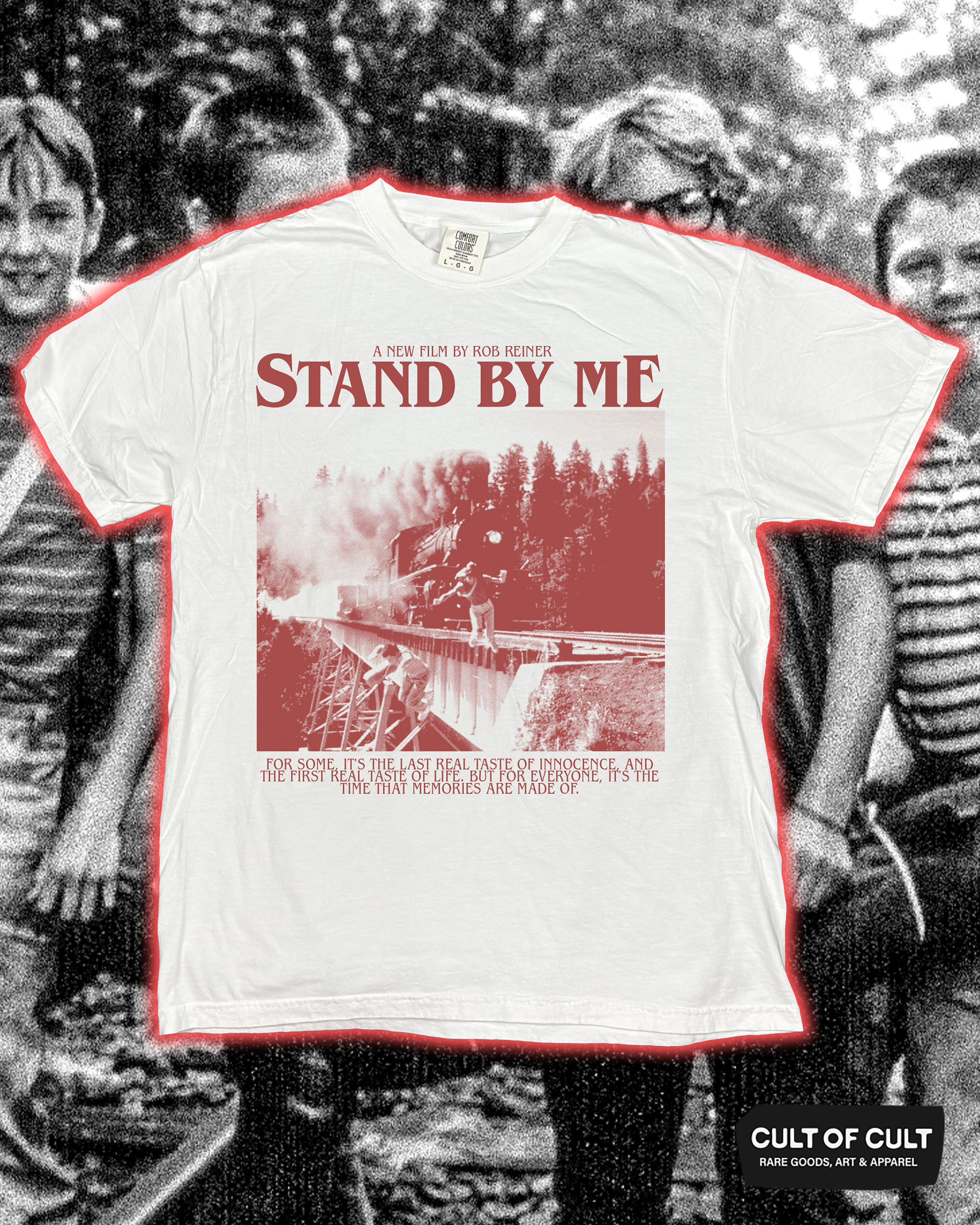 *GARAGE SALE 2026* Stand By Me 1986 Train T-Shirt