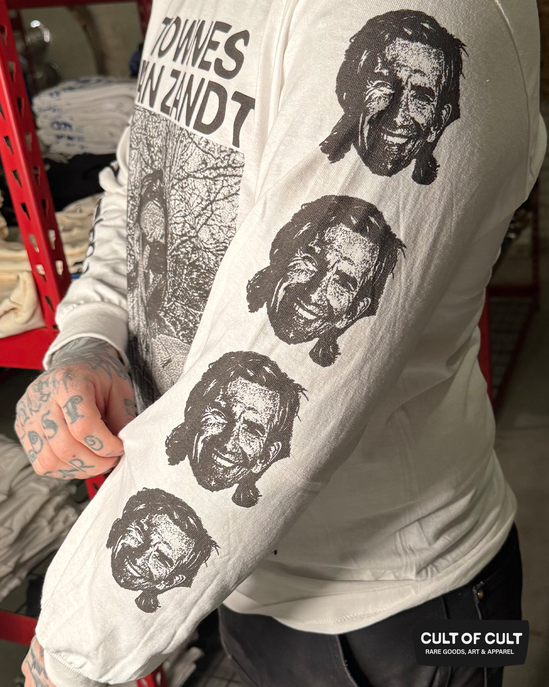 Townes Van Zandt Except Love Long Sleeve