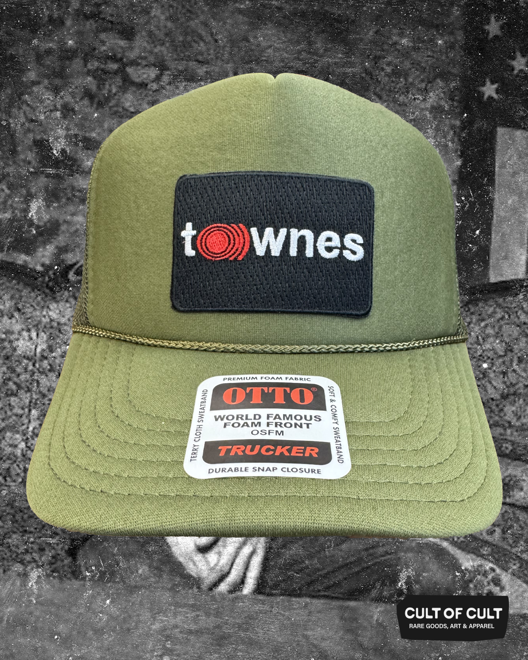 Townes Van Zandt O))) Patch Hat
