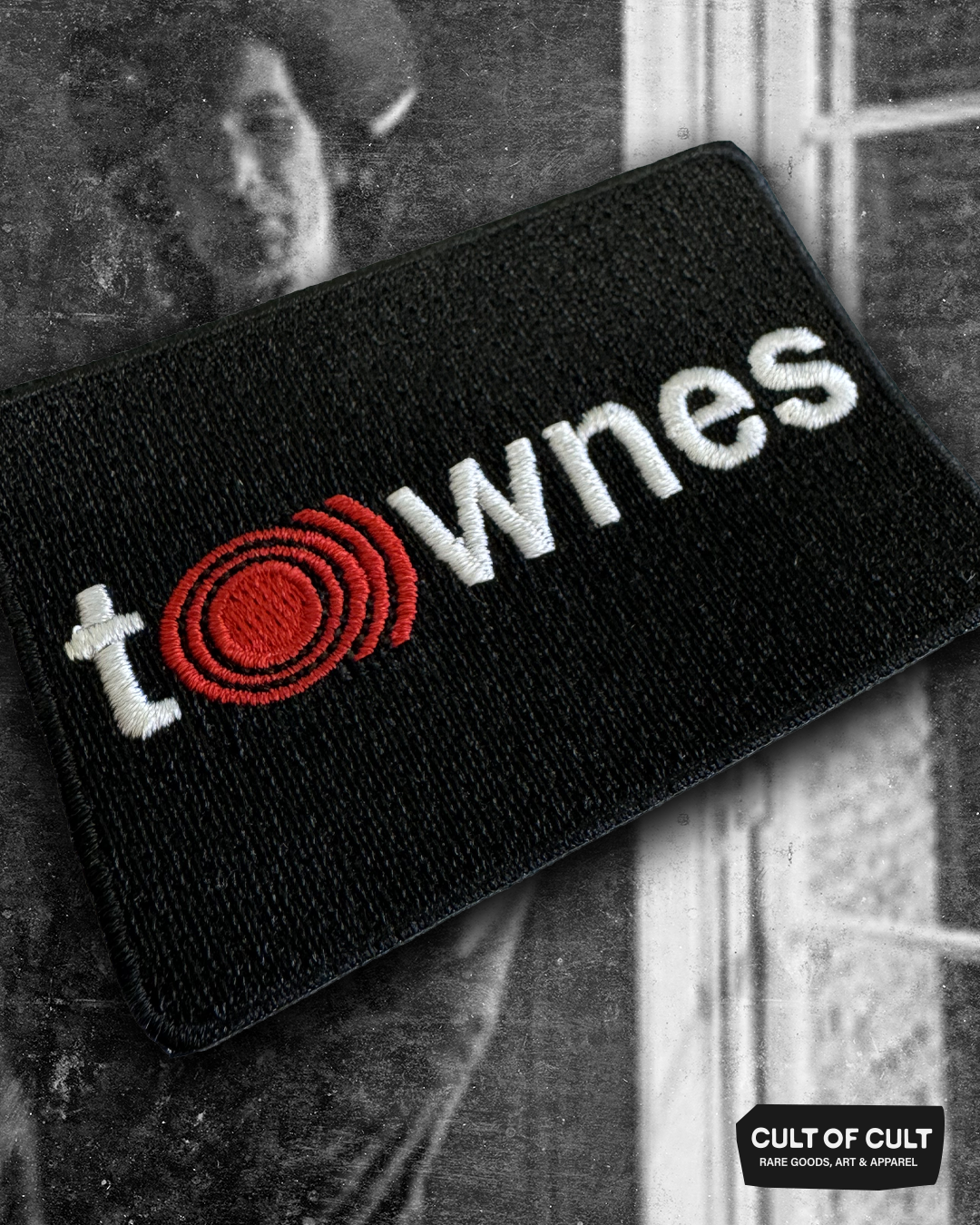 Townes Van Zandt Embroidered Patch