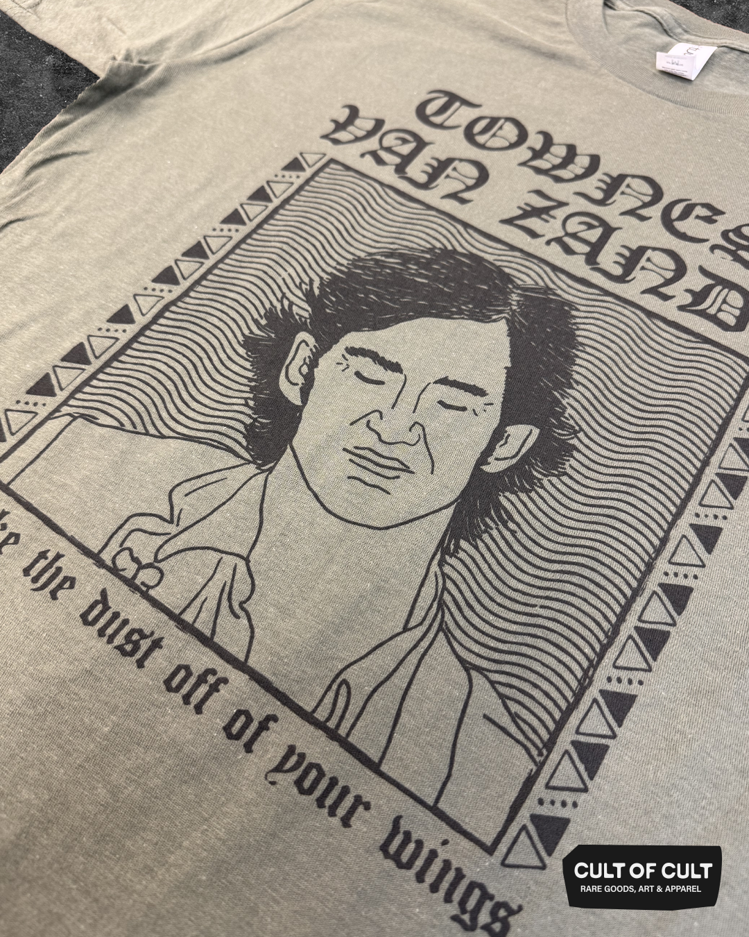 Townes Van Zandt Wings T-shirt