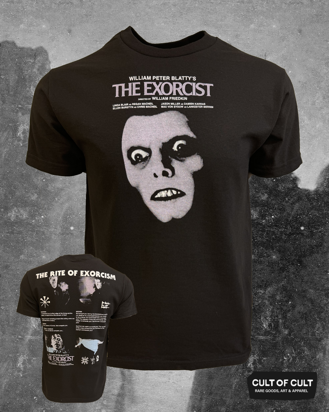 *SUMMER GARAGE SALE* The Exorcist 1973 Rite of Exorcism T-Shirt
