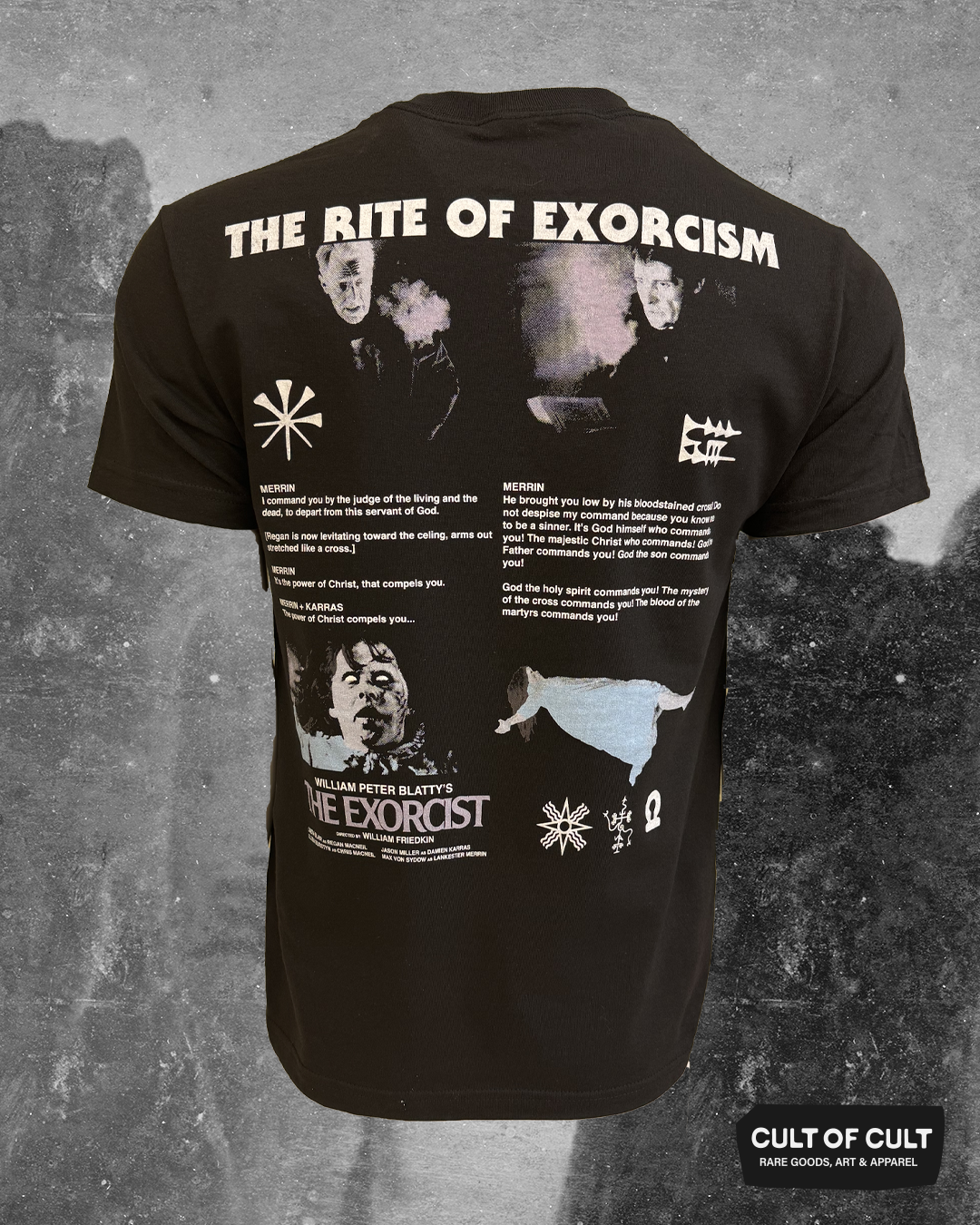 *SUMMER GARAGE SALE* The Exorcist 1973 Rite of Exorcism T-Shirt