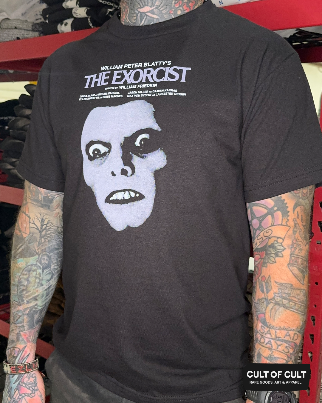 *SUMMER GARAGE SALE* The Exorcist 1973 Rite of Exorcism T-Shirt