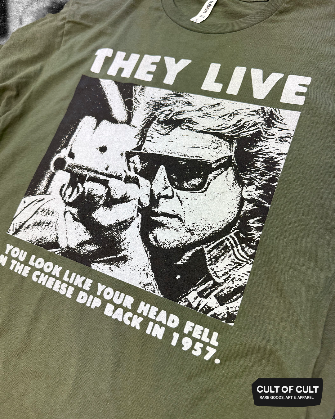 *SECRET DROP* They Live 1988 Cheese Dip T-Shirt