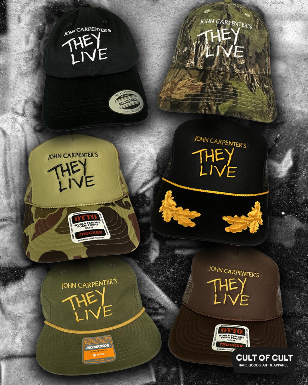*SECRET DROP* They Live 1988 Hat