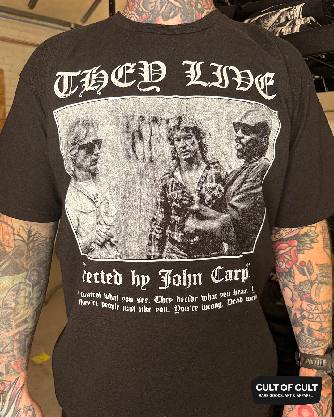 *SECRET DROP* They Live 1988 JC T-Shirt