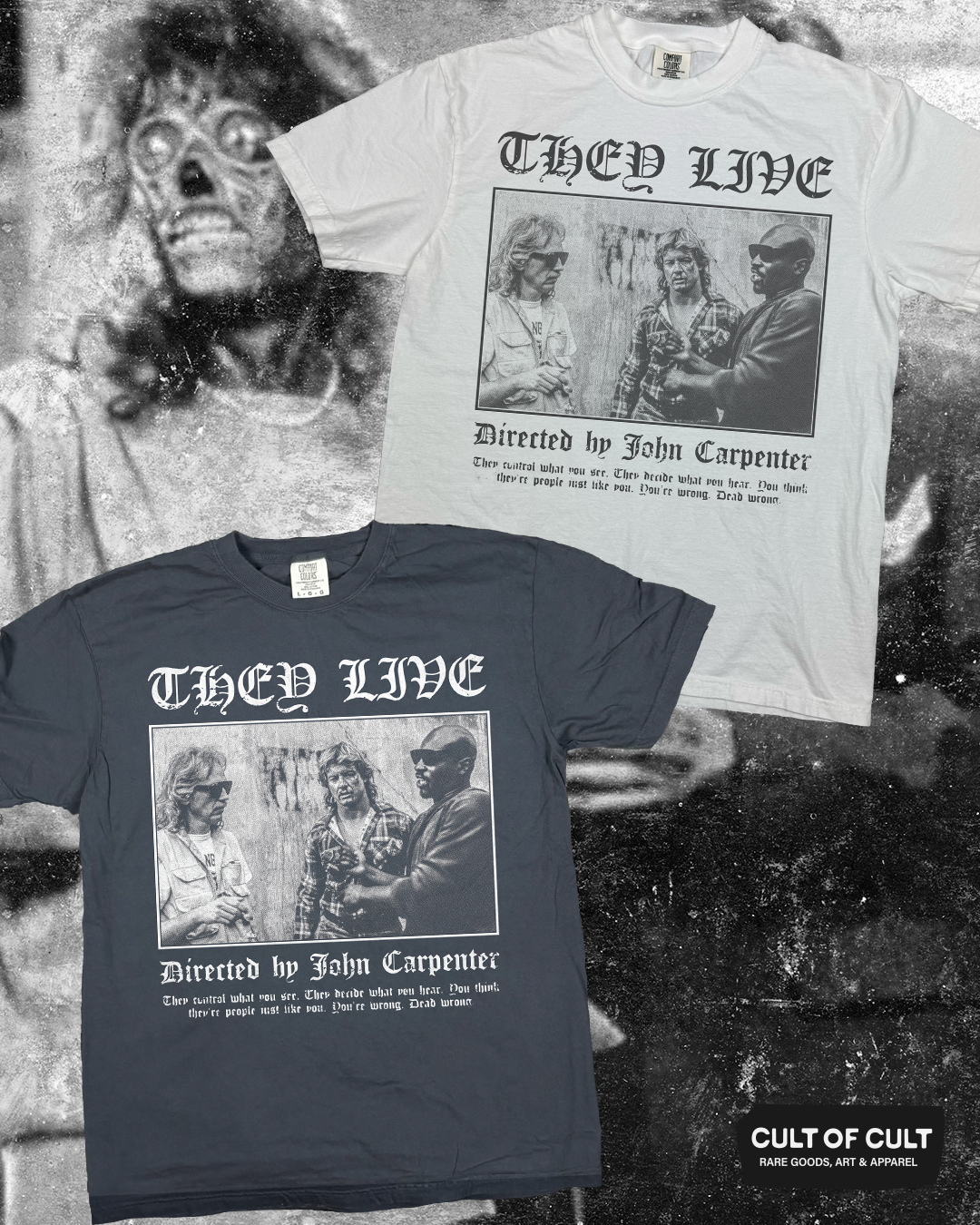 *SECRET DROP* They Live 1988 JC T-Shirt