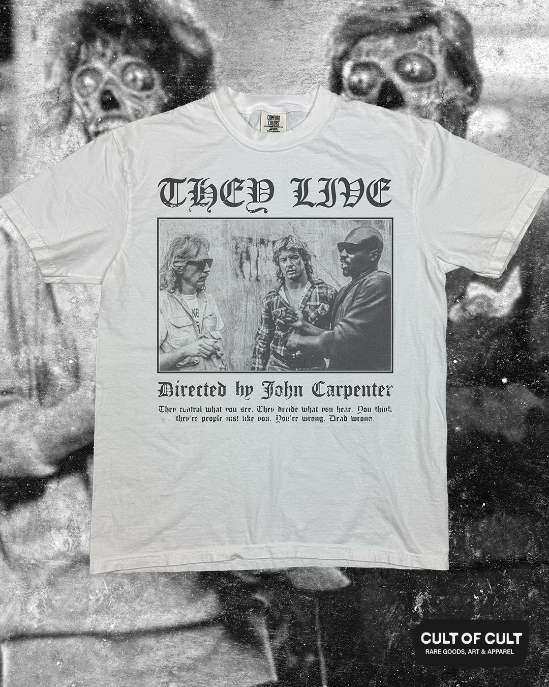 *SECRET DROP* They Live 1988 JC T-Shirt