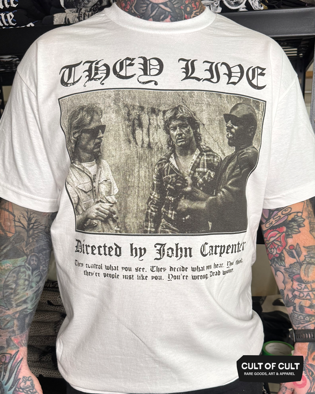 *SECRET DROP* They Live 1988 JC T-Shirt