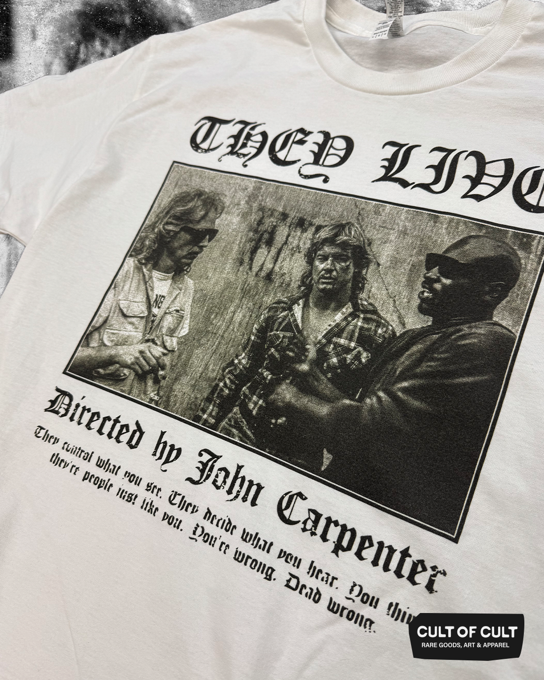 *SECRET DROP* They Live 1988 JC T-Shirt