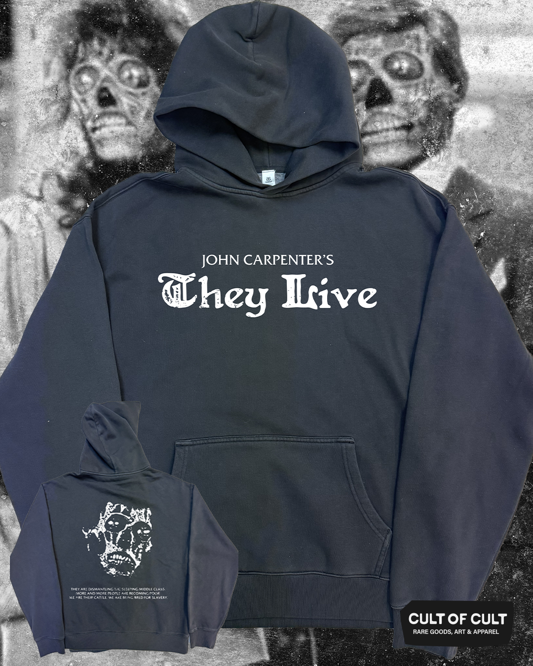 *SECRET DROP* They Live 1988 Sleeping Hoodie