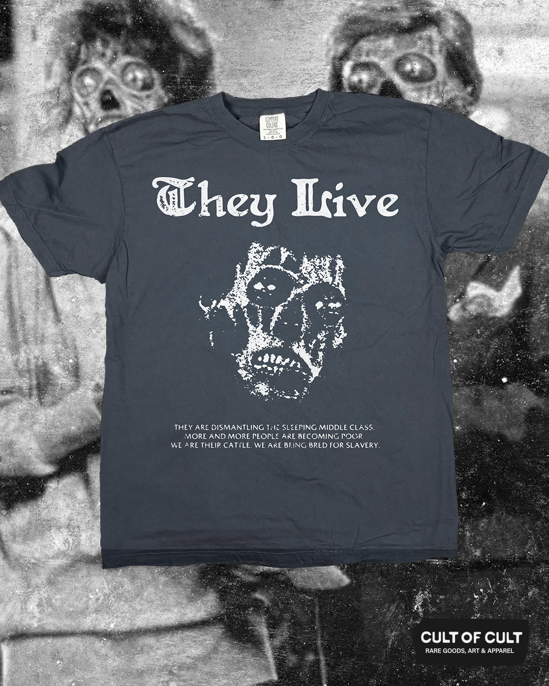*SECRET DROP* They Live 1988 Sleeping T-Shirt