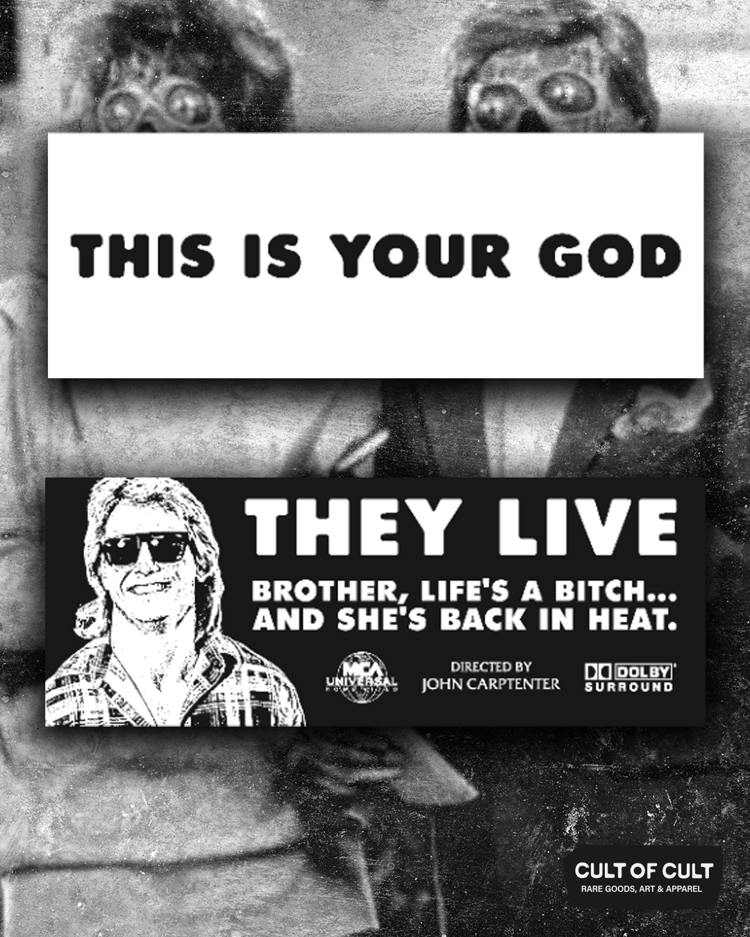 *SECRET DROP* They Live 1988 Stickers