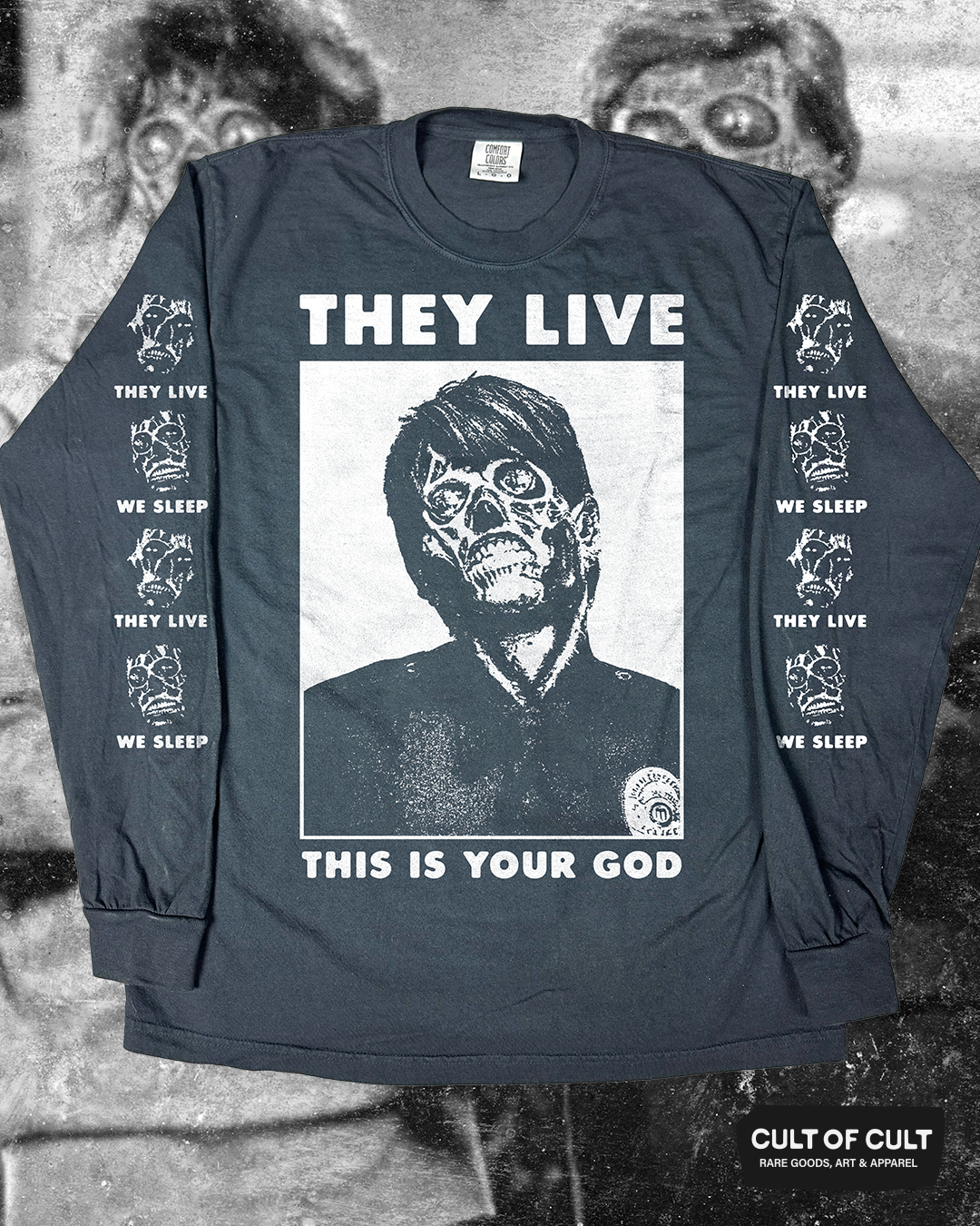 *SECRET DROP* They Live 1988 Your God Long Sleeve
