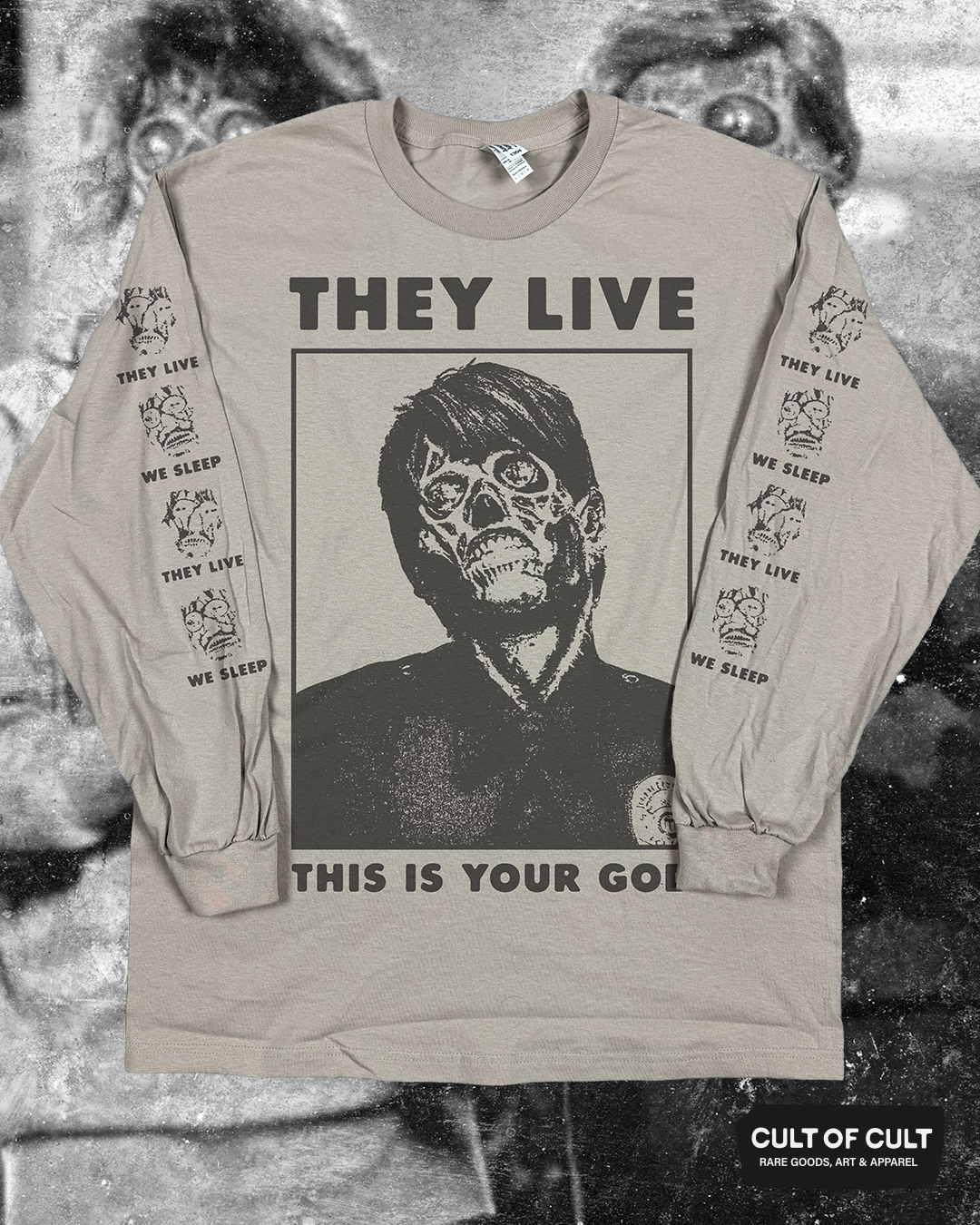 *SECRET DROP* They Live 1988 Your God Long Sleeve