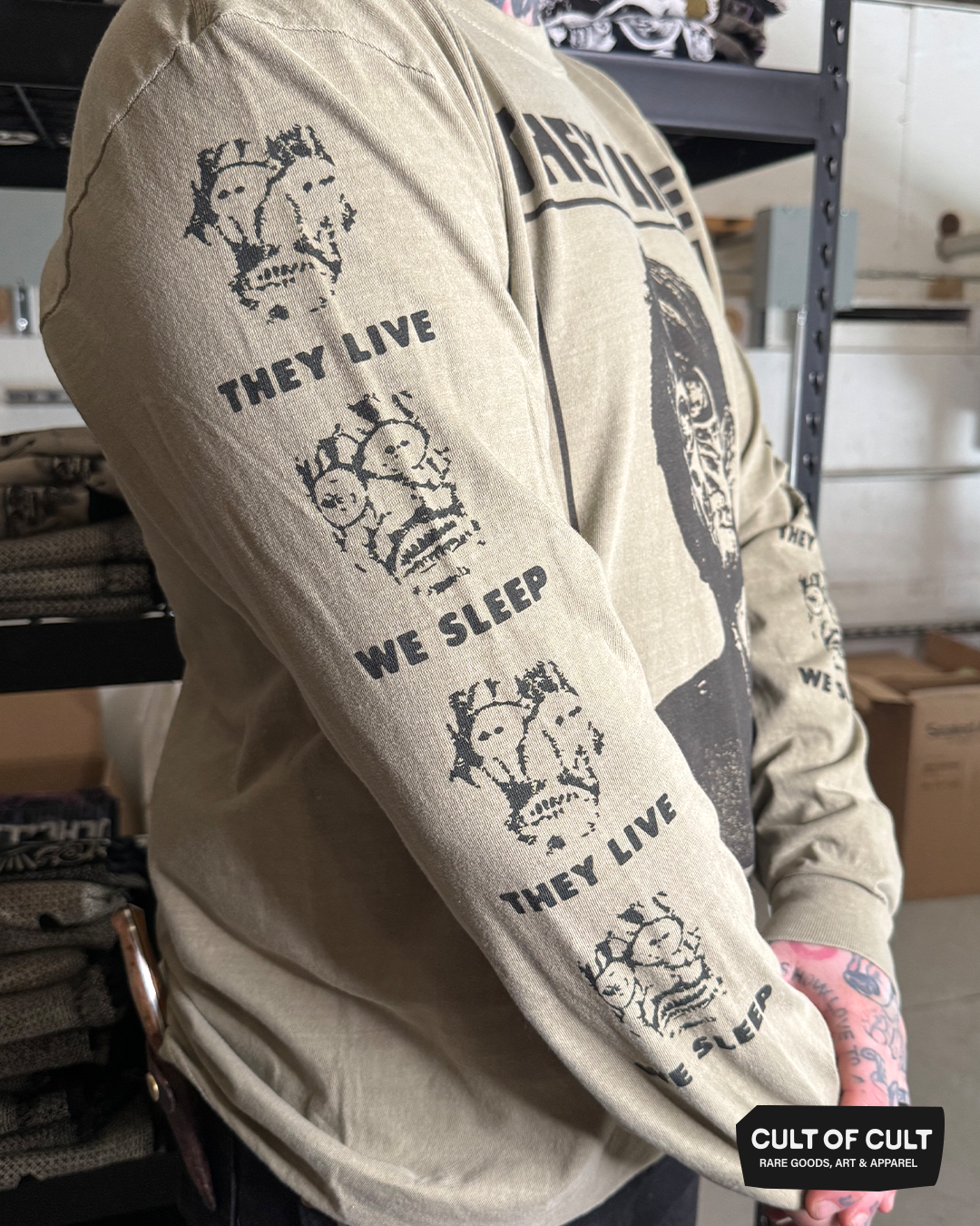 *SECRET DROP* They Live 1988 Your God Long Sleeve