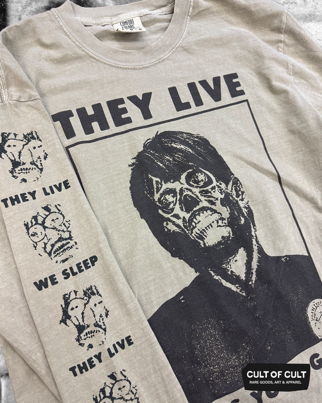 *SECRET DROP* They Live 1988 Your God Long Sleeve