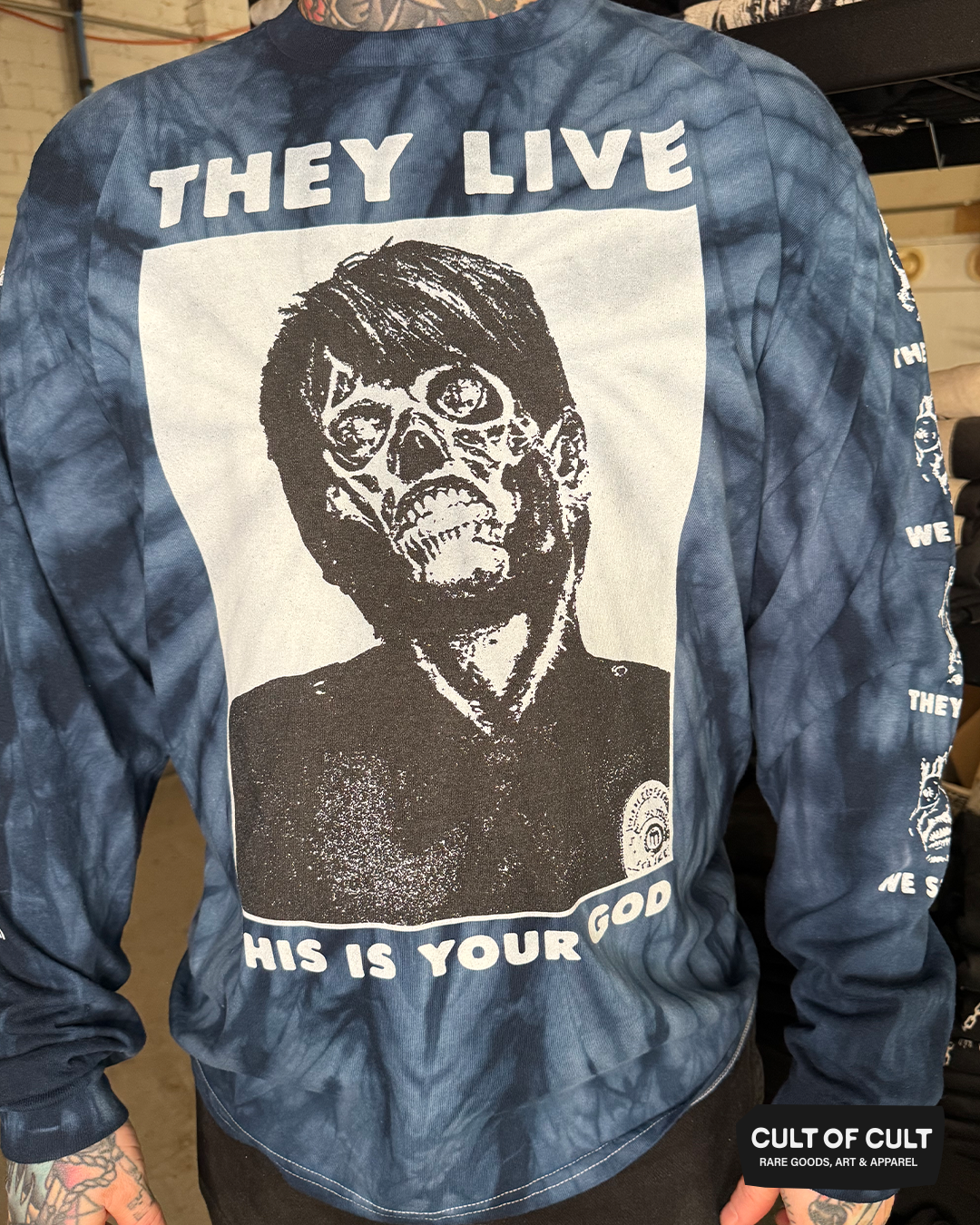 *SECRET DROP* They Live 1988 Your God Long Sleeve