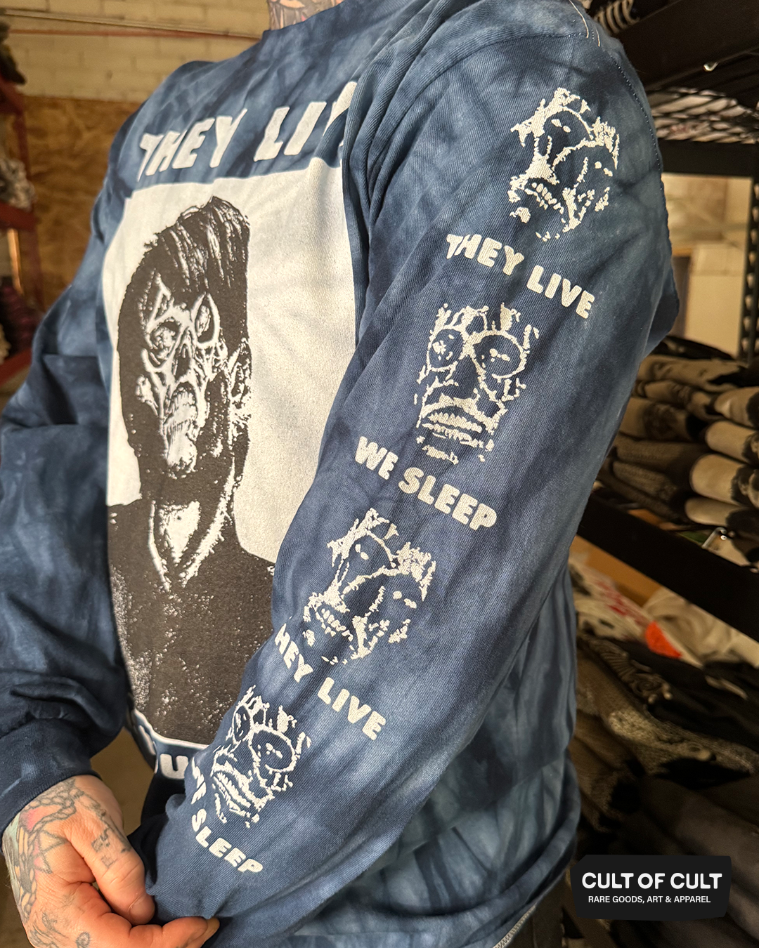 *SECRET DROP* They Live 1988 Your God Long Sleeve