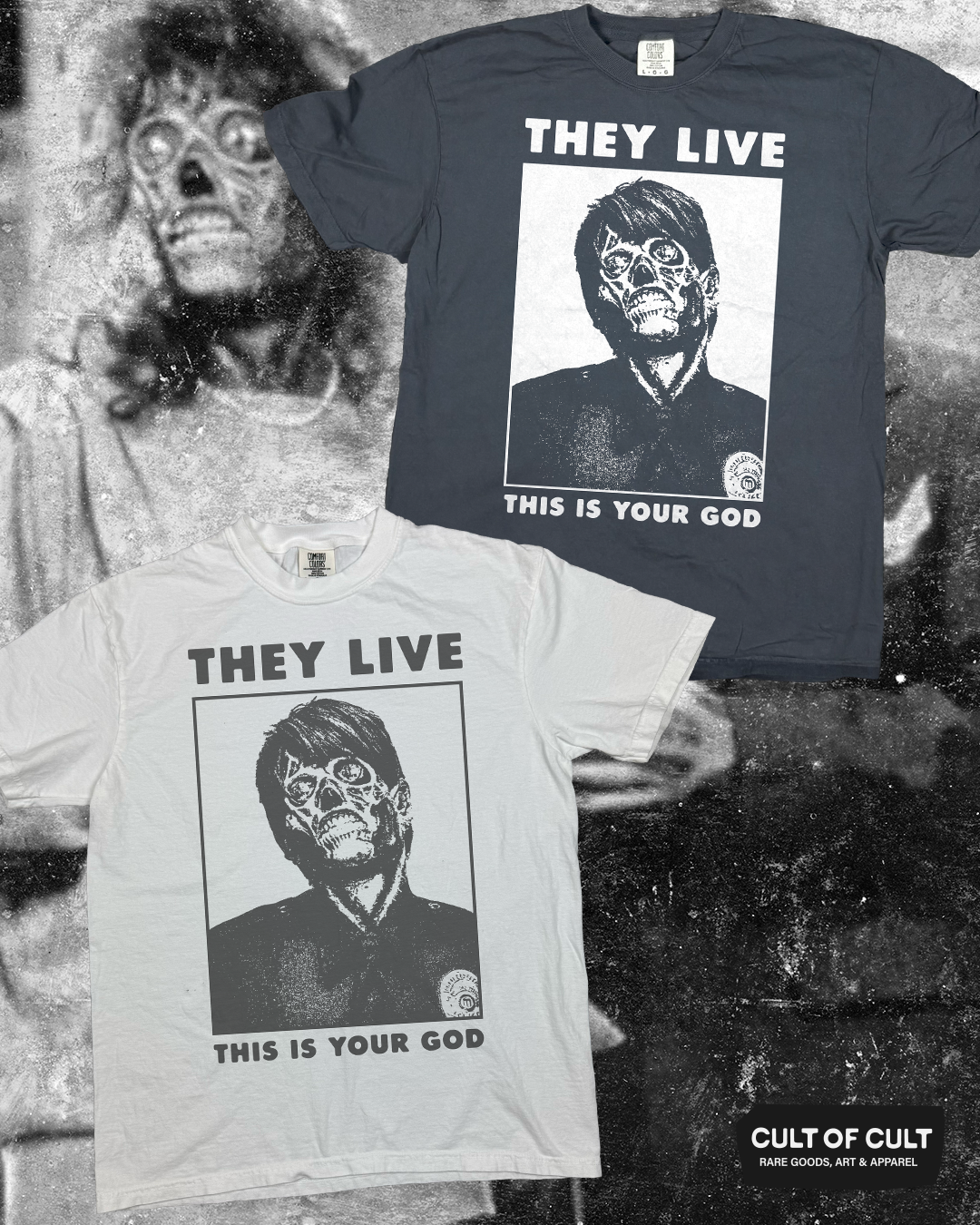 *SECRET DROP* They Live 1988 Your God T-Shirt