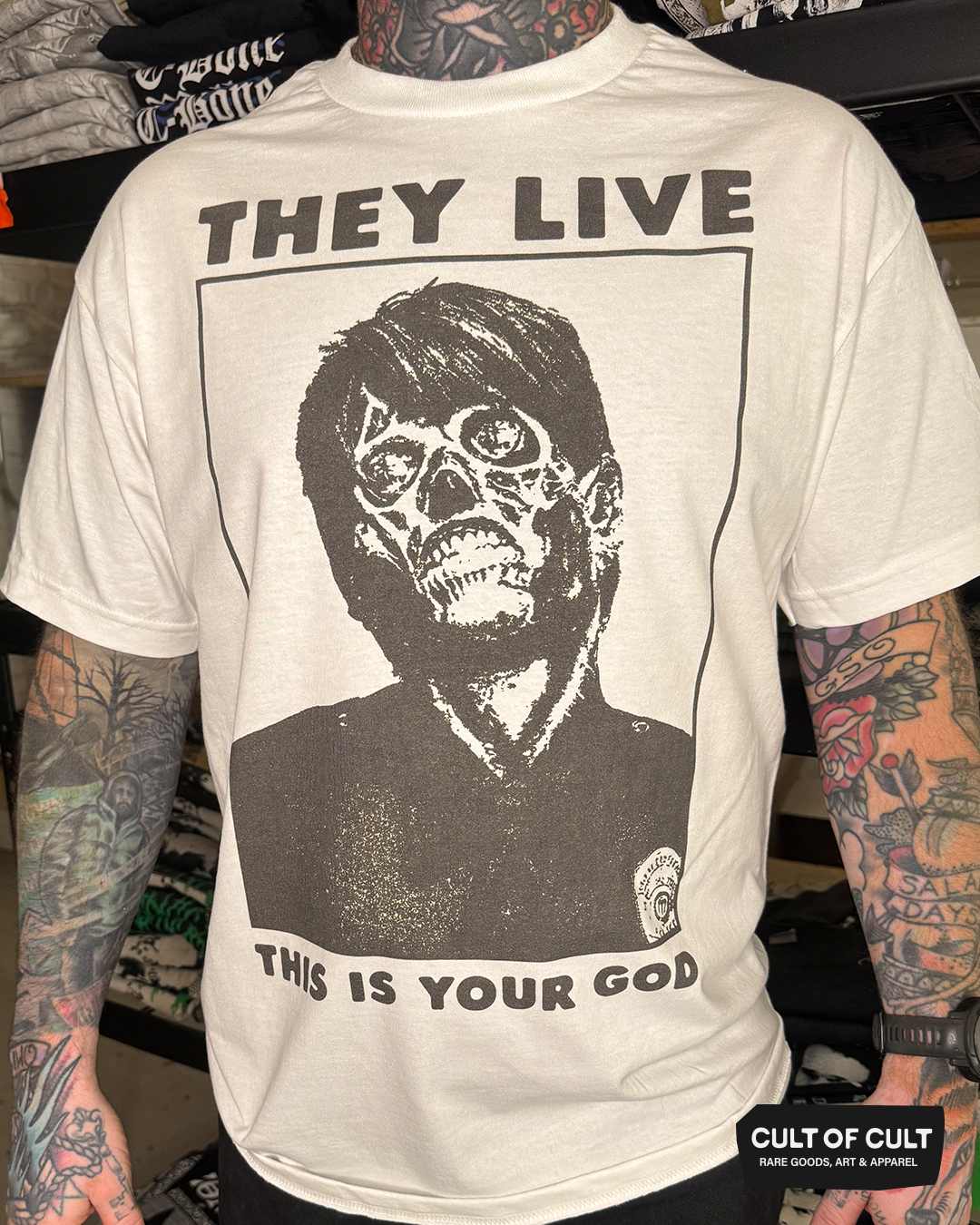 *SECRET DROP* They Live 1988 Your God T-Shirt
