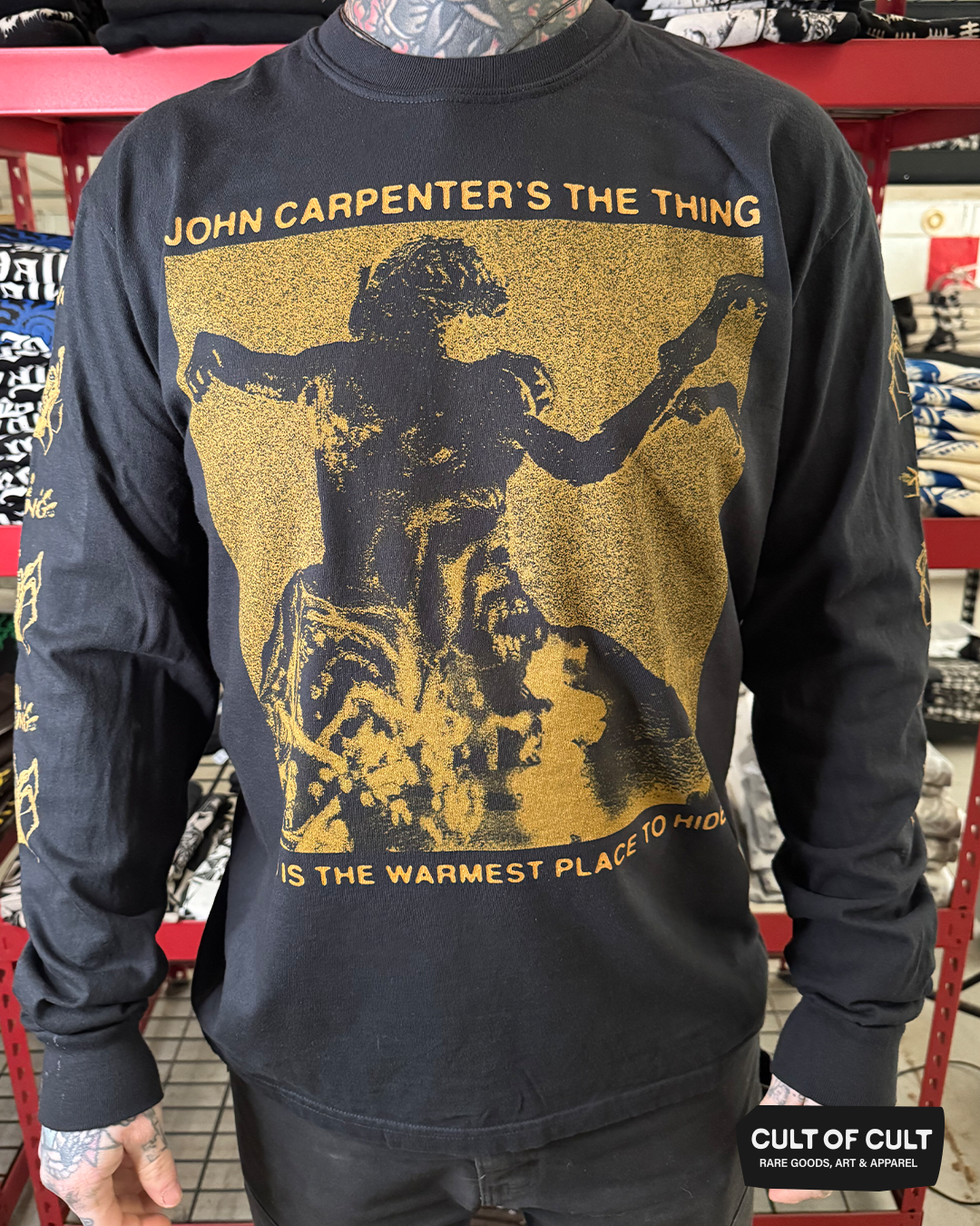*SECRET DROP* The Thing 1982 Hide Long Sleeve
