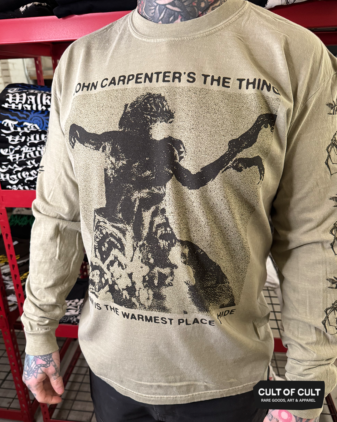 *SECRET DROP* The Thing 1982 Hide Long Sleeve
