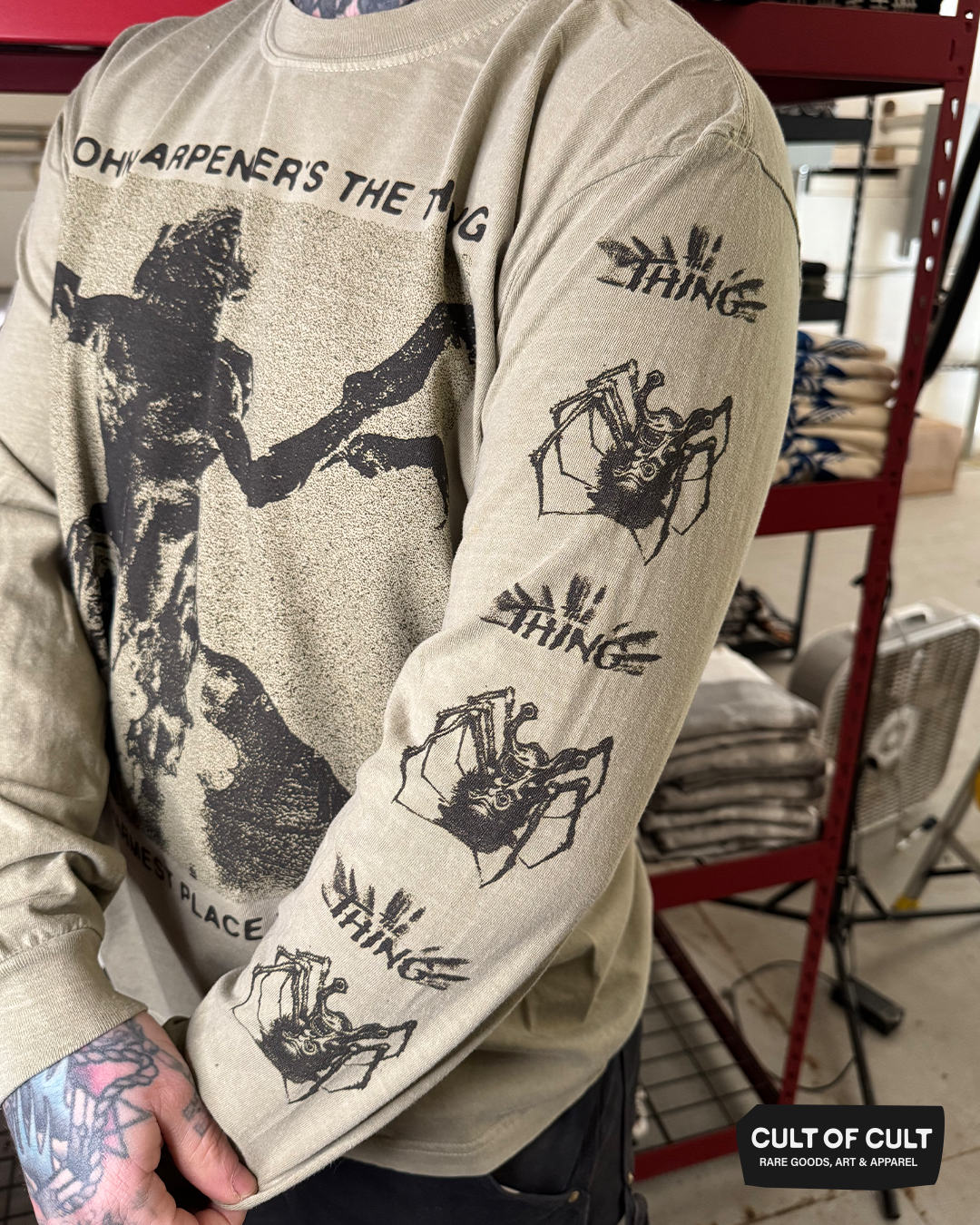 *SECRET DROP* The Thing 1982 Hide Long Sleeve