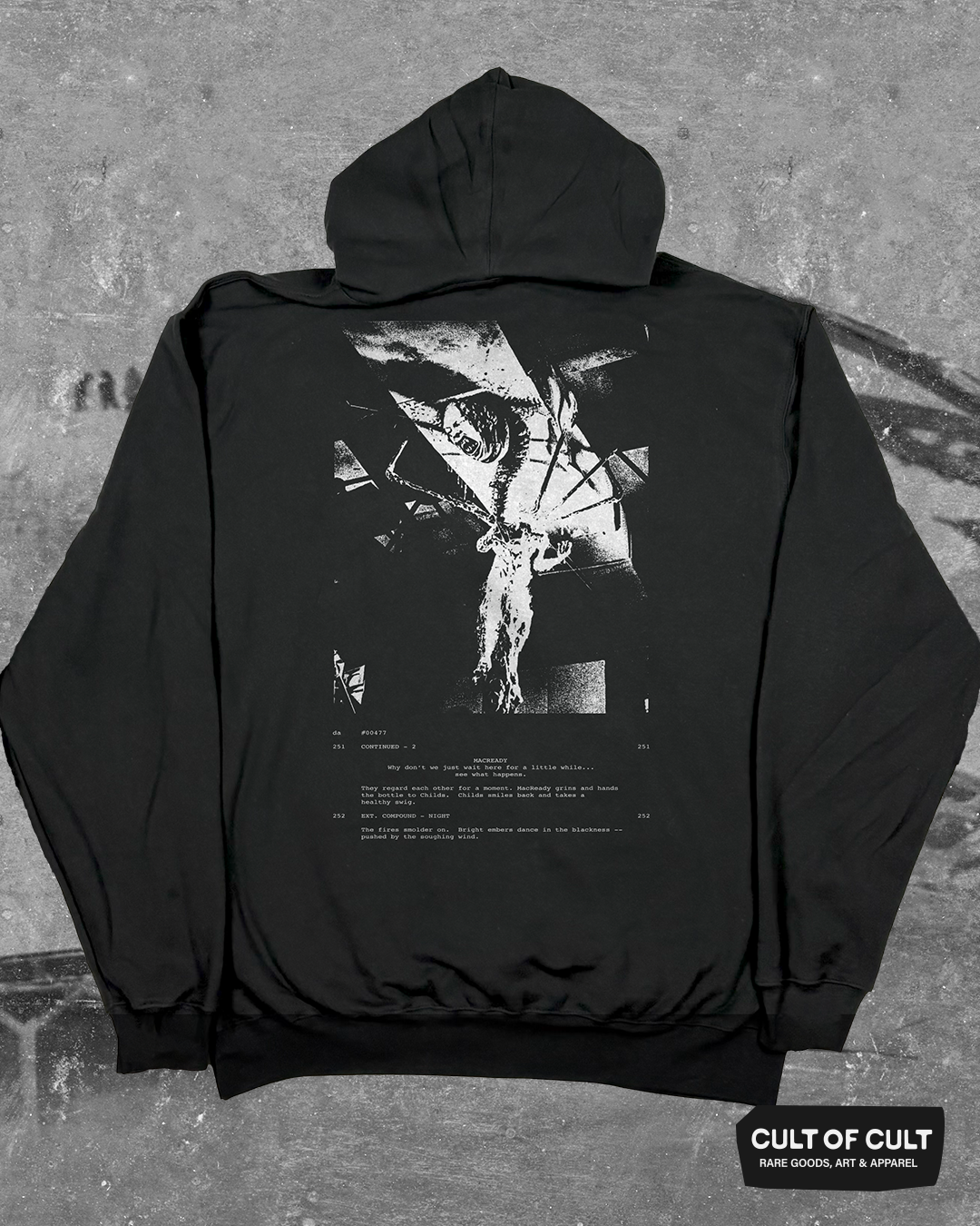 *SECRET DROP* The Thing 1982 Famous Last Words Hoodie