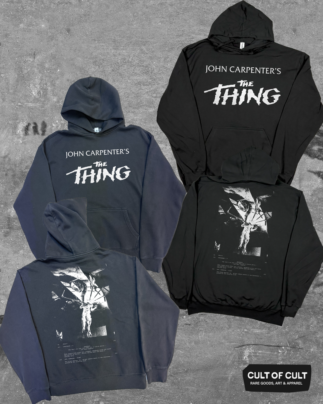 *SECRET DROP* The Thing 1982 Famous Last Words Hoodie