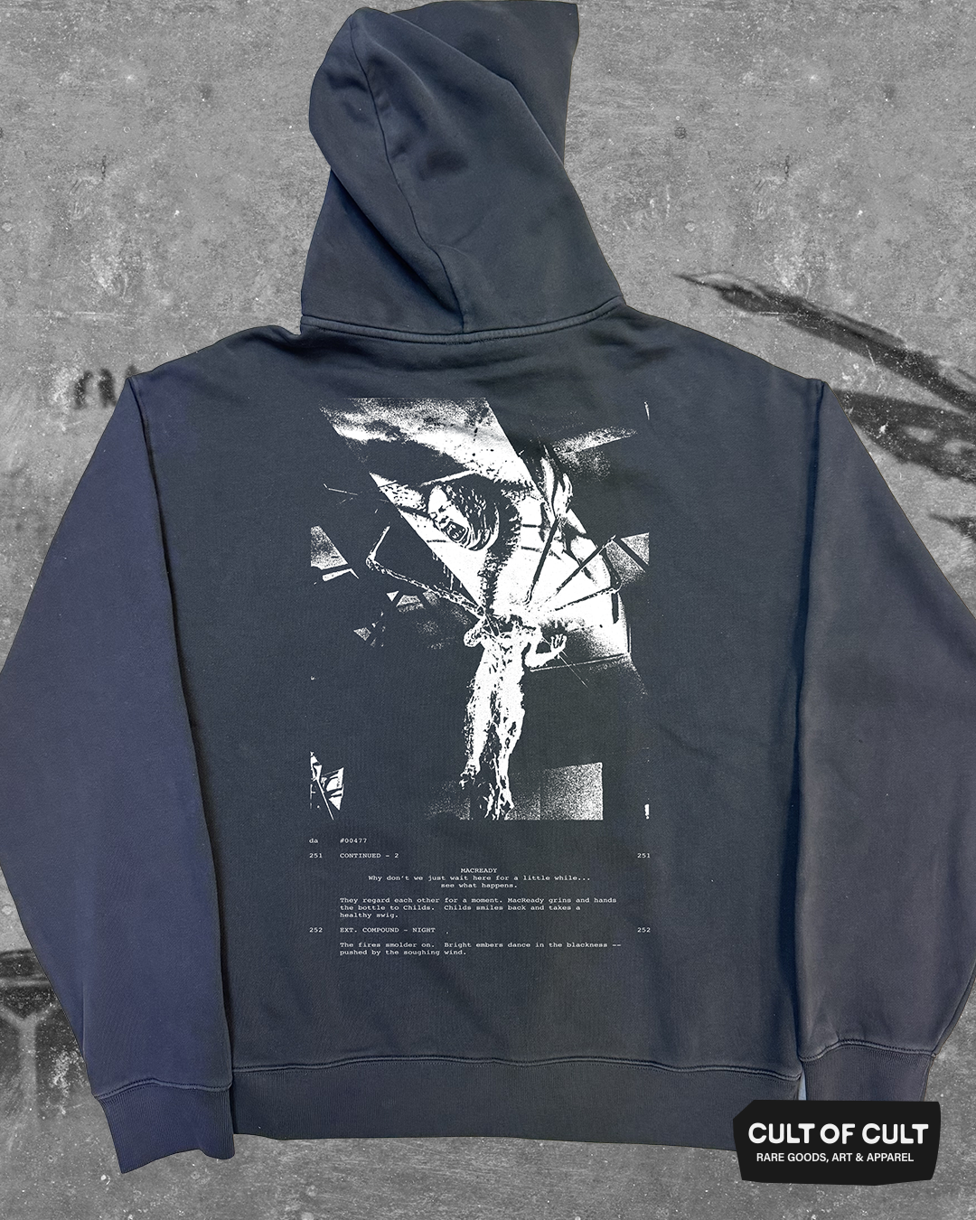 *SECRET DROP* The Thing 1982 Famous Last Words Hoodie