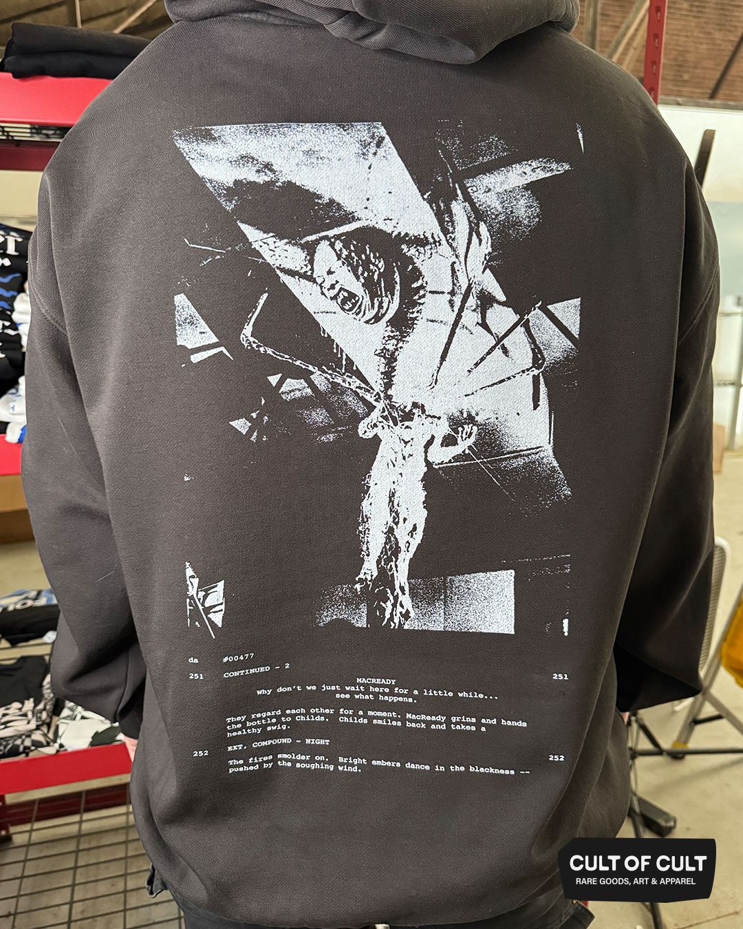 *SECRET DROP* The Thing 1982 Famous Last Words Hoodie