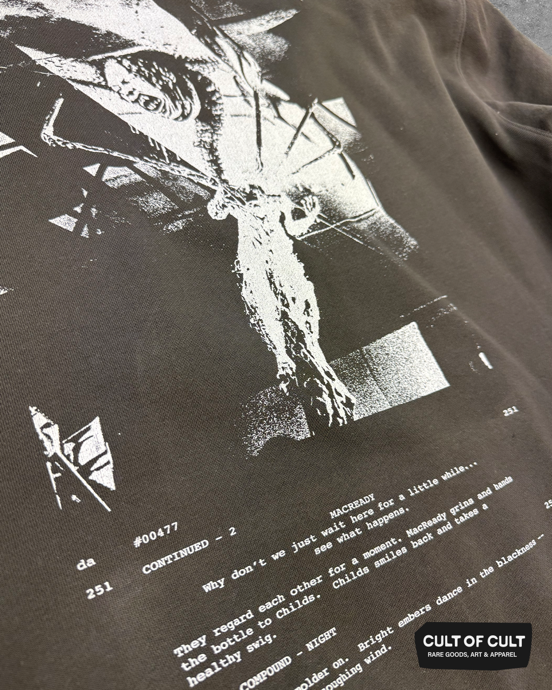 *SECRET DROP* The Thing 1982 Famous Last Words Hoodie