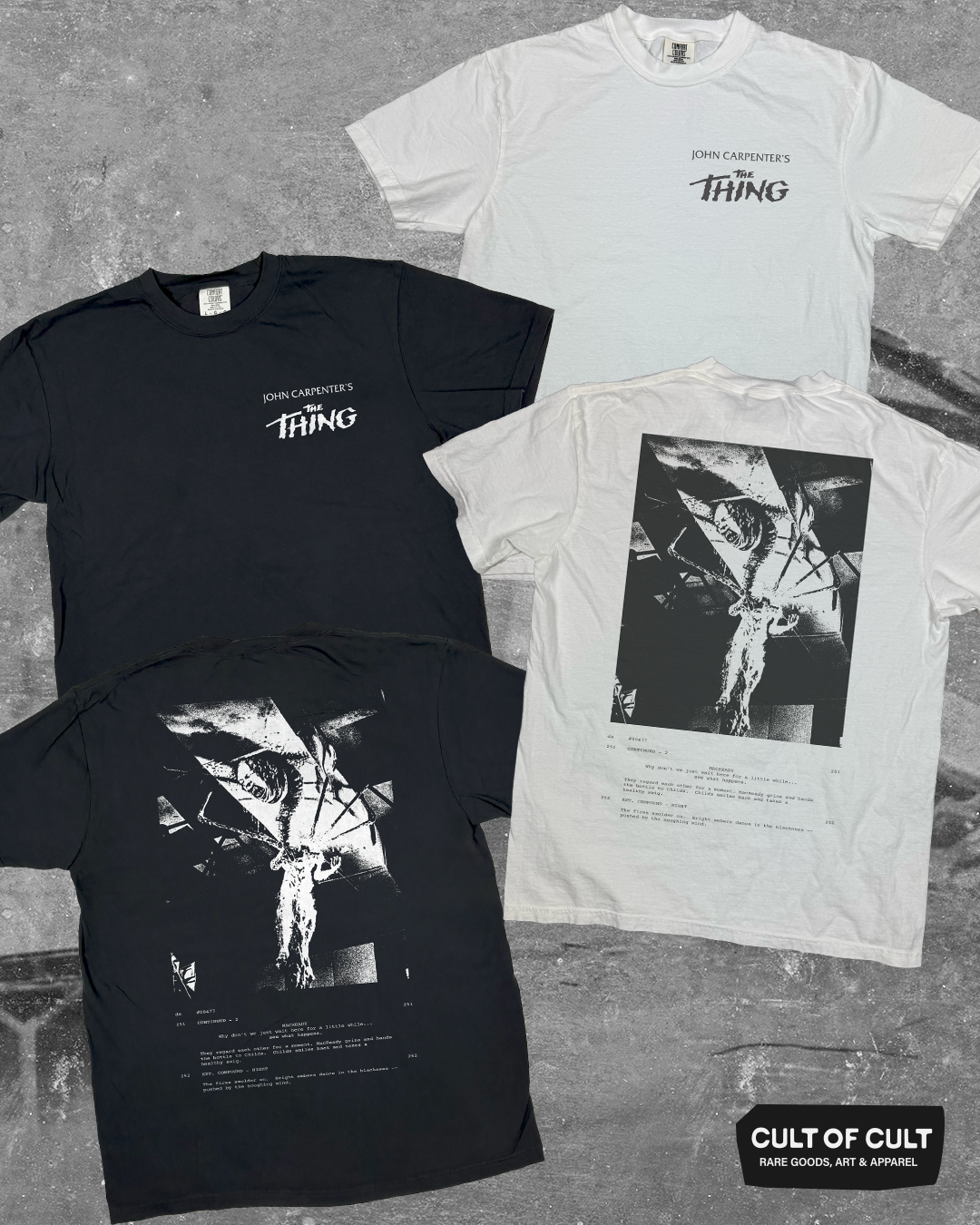 *SECRET DROP* The Thing 1982 Famous Last Words T-Shirt